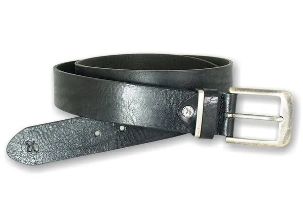 Greenbelts Greenbelts Herren Ledergürtel BARRIE, Black, – Produktbild 4 von 4