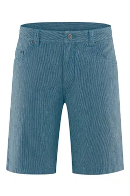 HempAge Hempage Herren vegan Modische Shorts In Meeresblau – Produktbild 1 von 1
