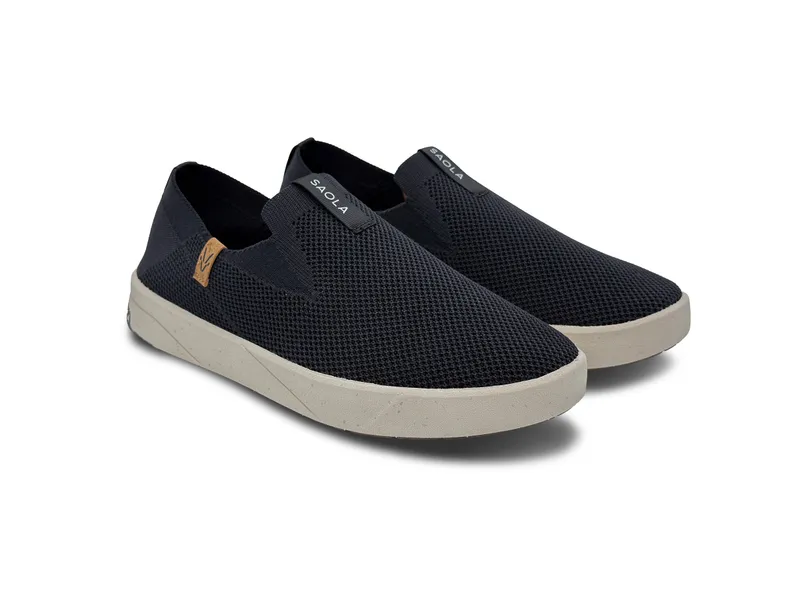 SAOLA SAOLA Herren vegan Sneaker Herren Bali Schwarz, Schwarz, – Produktbild 2 von 2