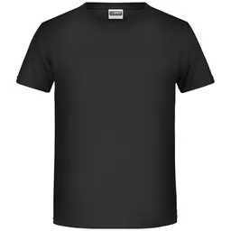 James & Nicholson James & Nicholson T-Shirt für Jungen in klassischer Form 8008B Gr. S-110/116 black – Produktbild 1 von 1