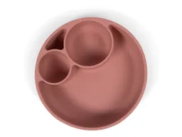 Filibabba Filibabba Kinderteller mit Saugnapf aus Silikon Maße 19 x 19 x 5 cm – Produktbild 1 von 1