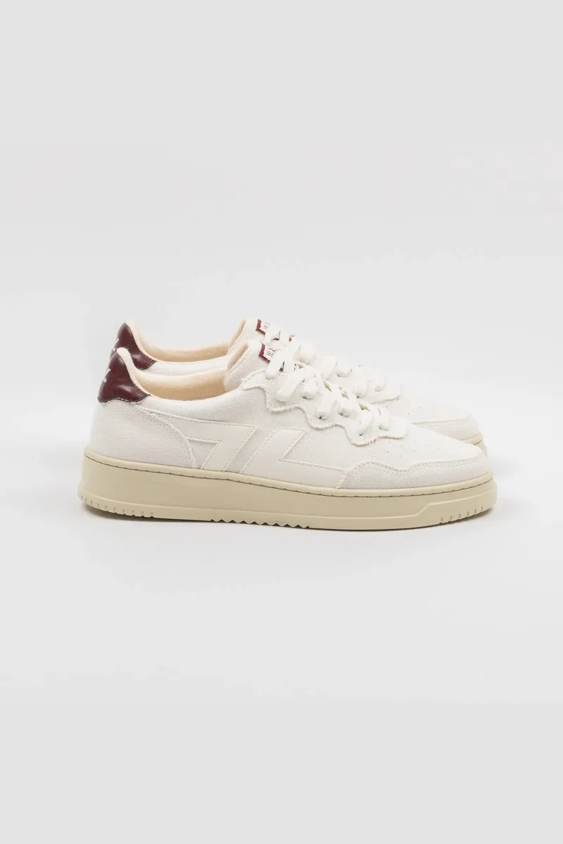 Zèta Zèta Herren vegan Sneaker Beta B4 Weiß, Weiß, – Produktbild 1 von 2