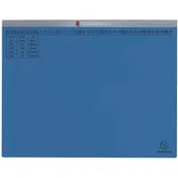 Exacompta 25 Exacompta Hängehefter "Exaflex Premium", mit 1 Abheftvor. für Linksheftung, blau – Produktbild 1 von 1