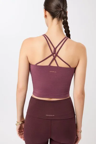 mandala mandala Cross Top, Mellow (lila), – Produktbild 2 von 4