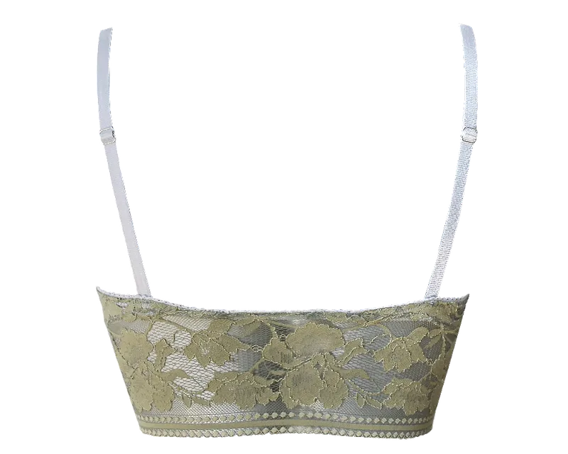 Anekdot Anekdot Damen vegan Bralette Viana, Hellgrün, – Produktbild 2 von 2