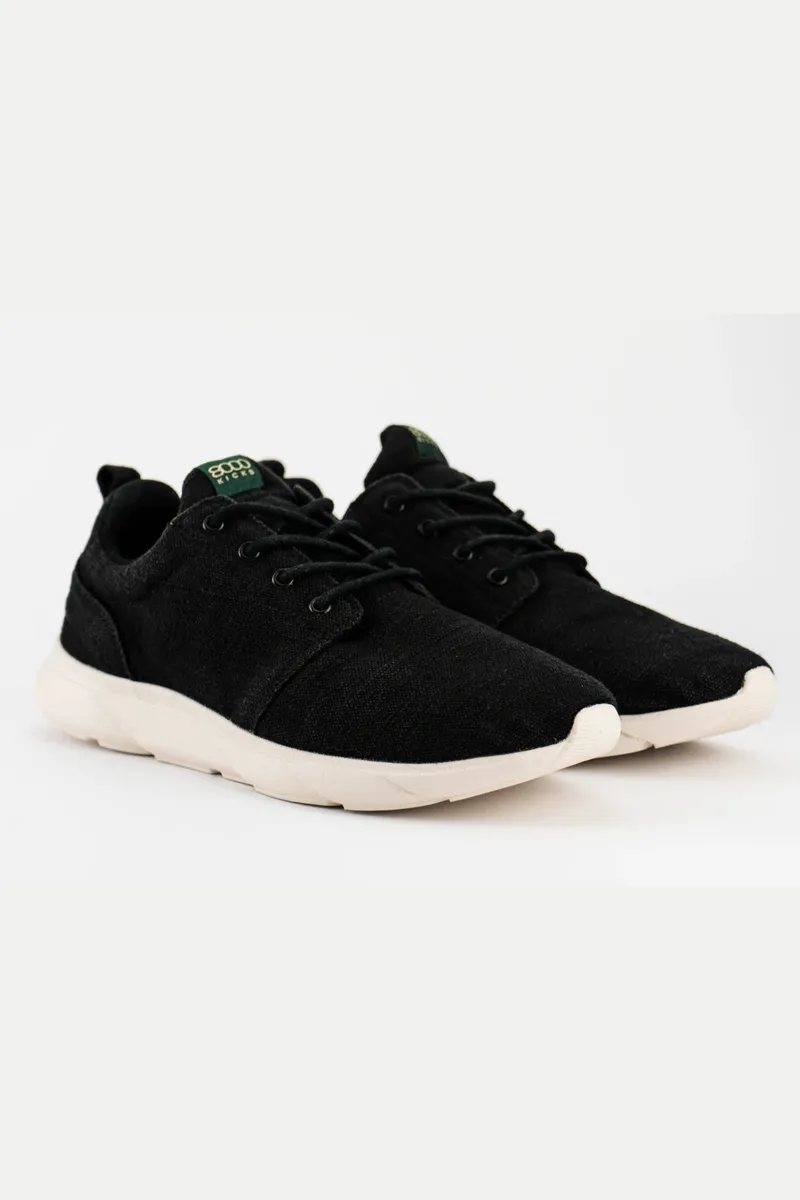 8000kicks EU 8000kicks EU Herren vegan Sneaker Explorer V2 Weiß, Schwarz, – Produktbild 1 von 2