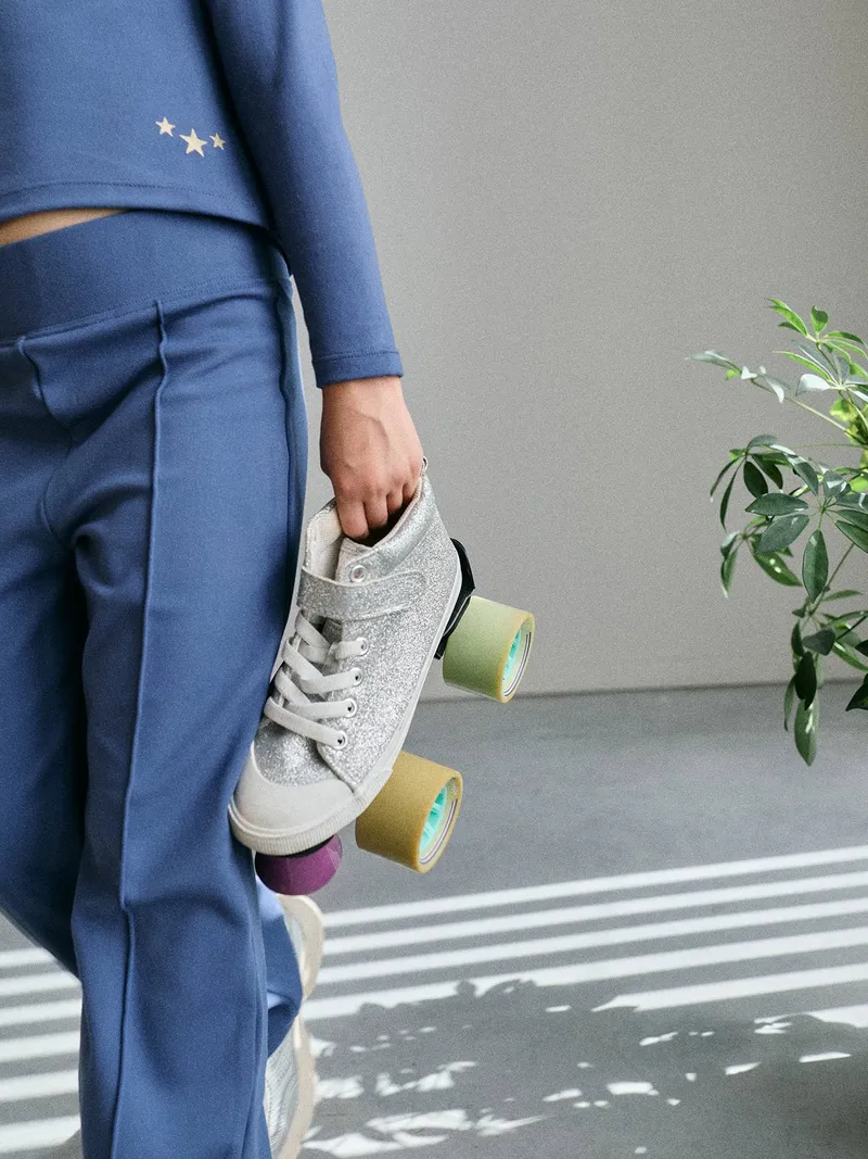 Vertbaudet Funktionsshirt für Sport Mädchen mittel, Mittelblau, – Produktbild 2 von 3