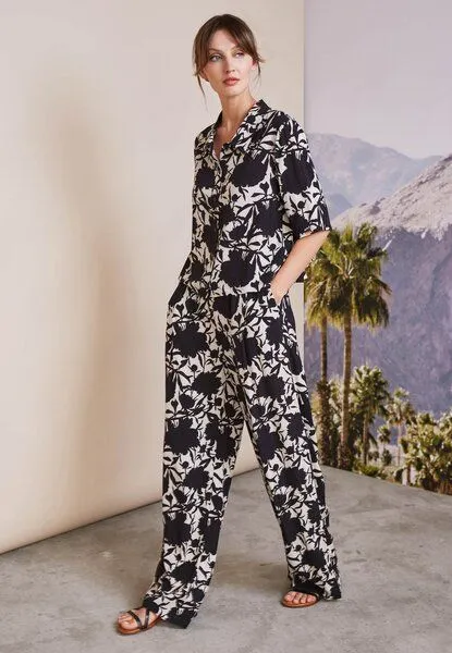 LANA Organic LANA Organic Bluse, Modell Xena, Dalmira schwarz, – Produktbild 4 von 4