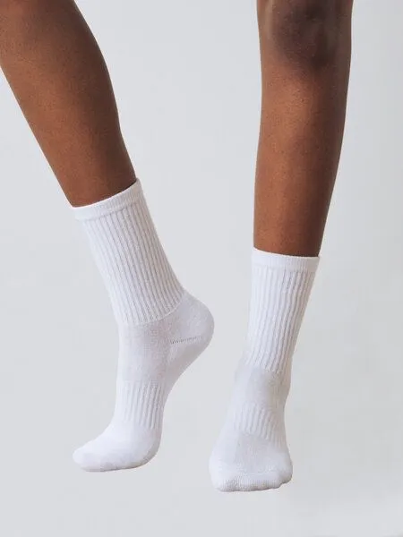 Honest Basics Honest Basics Tennissocken 3er-Pack Frauen, White, – Produktbild 1 von 4