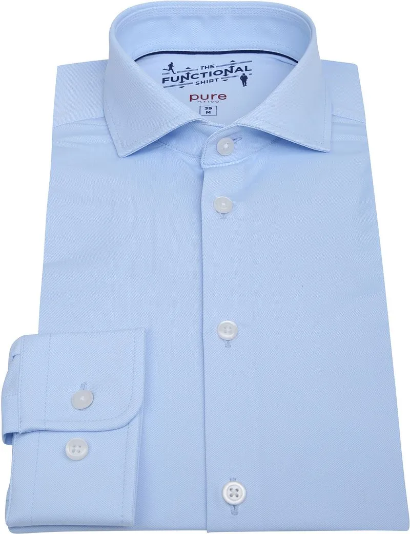 Pure Pure H.Tico The Functional Shirt Blau - Größe 41 (L), Hellblau, – Produktbild 3 von 3