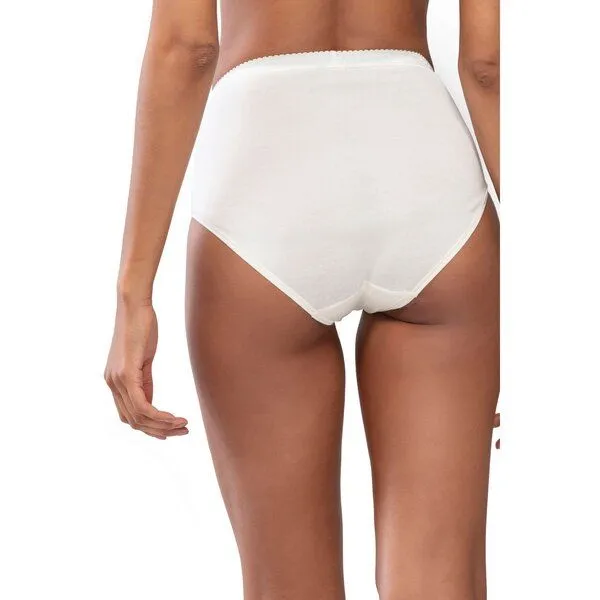 mey 2x Damen Taillen-Slip Mey Lights aus PIMA Baumwolle 89201, Perlweiß, – Produktbild 2 von 2