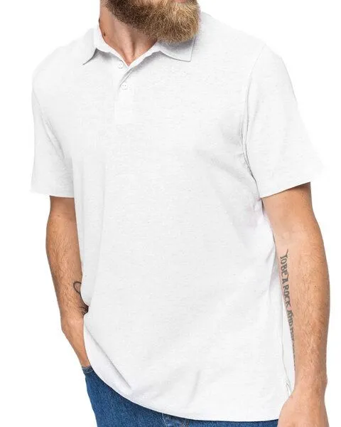 YTWOO YTWOO Herren Polohemd aus 100% recycelten Materialien, Beige, – Produktbild 2 von 4