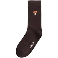 MELA MELA Gerippte Socken Stickerei 1 Paar aus 100% Bio-Baumwolle – Produktbild 1 von 1