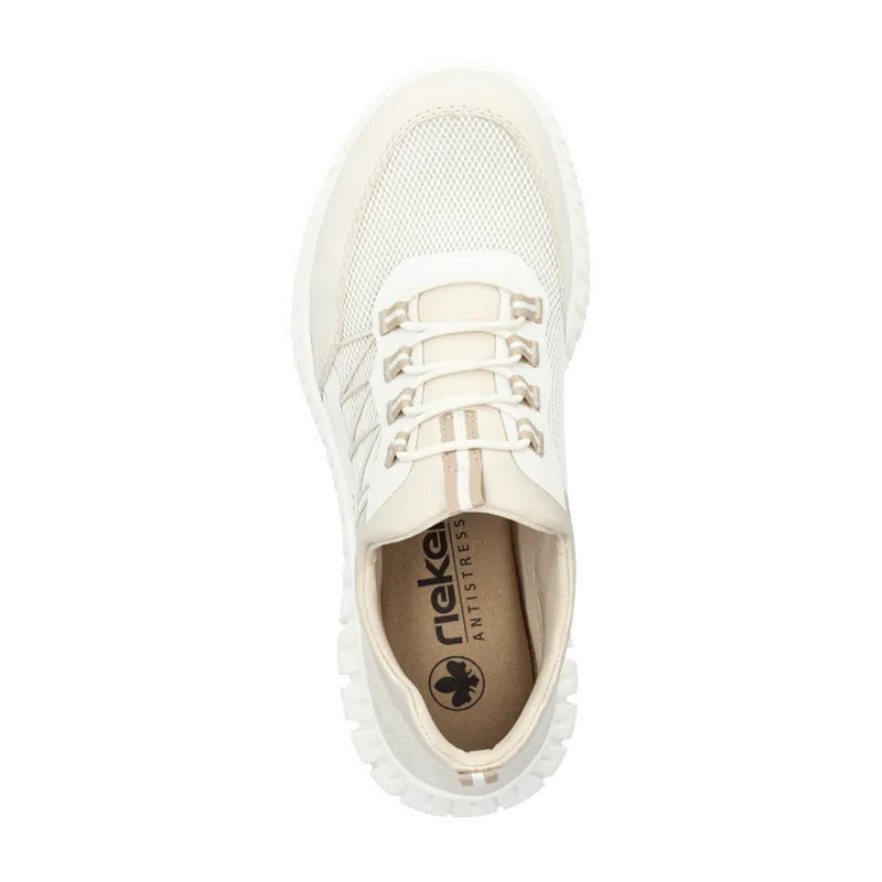 Rieker Rieker M535860 M53 für Damen, beige, Größe 43 EU, Beige, – Produktbild 4 von 8