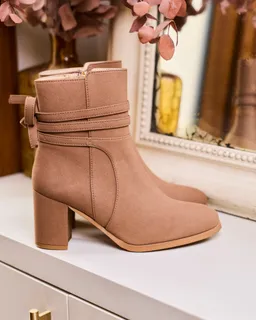 Minuit Sur Terre Minuit Sur Terre Damen vegan Stiefel Avenir Mokka Braun – Produktbild 1 von 1