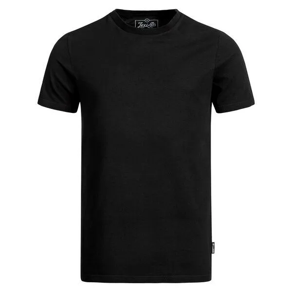 Lexi&Bö Lexi&Bö Herren Basic T-Shirt, Schwarz, – Produktbild 4 von 4
