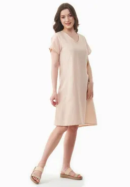 ORGANICATION ORGANICATION Kleid aus TENCEL Lyocell und Leinen – Produktbild 1 von 1