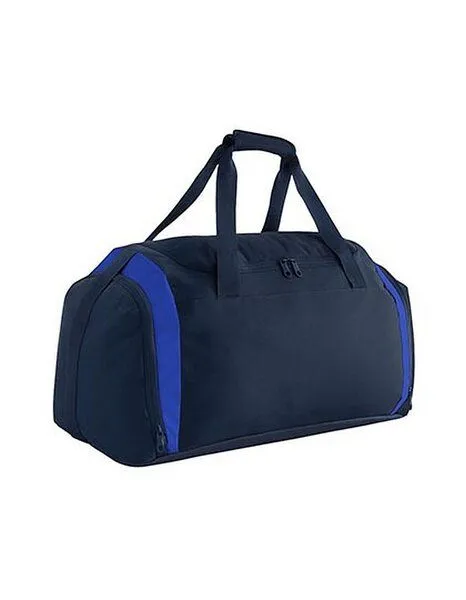 BagBase BagBase Sporttasche Reisetasche Weekender Teamwear Schuhfach Recyceltes Polyester, Navy/royal, – Produktbild 2 von 3