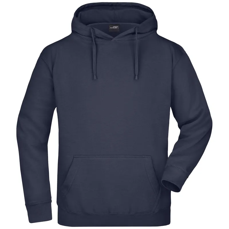James & Nicholson James & Nicholson Klassisches Kapuzensweatshirt JN047, Navy, – Produktbild 1 von 1