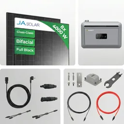 Growatt PV Set - 3680Wp Balkonkraftwerk Mit NEXA 2000 All-In-One Batterie + JA Solar 460W Solarmodul – Produktbild 1 von 1