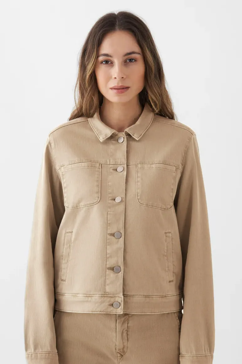 DAWN Dawn Damen vegan Jacke Callisto Classic Warm Sand, Hellbraun, – Produktbild 2 von 2