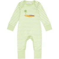 Sense Organics sense-organics Baby Romper/Schlafanzug *Kroko* Gots & Fairtrade | Sense Organics – Produktbild 1 von 1