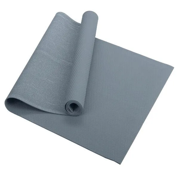 Fair Move FAIR MOVE Yogamatte aus Naturkautschuk 175x60 cm - rutschfest ohne Plastik, Grau, – Produktbild 1 von 4