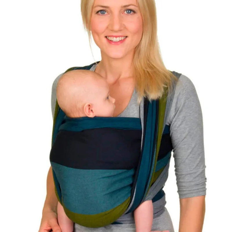 Hoppediz Hoppediz® Babytragetuch Gewebtes Tragetuch, Mehrfarbig, – Produktbild 1 von 3