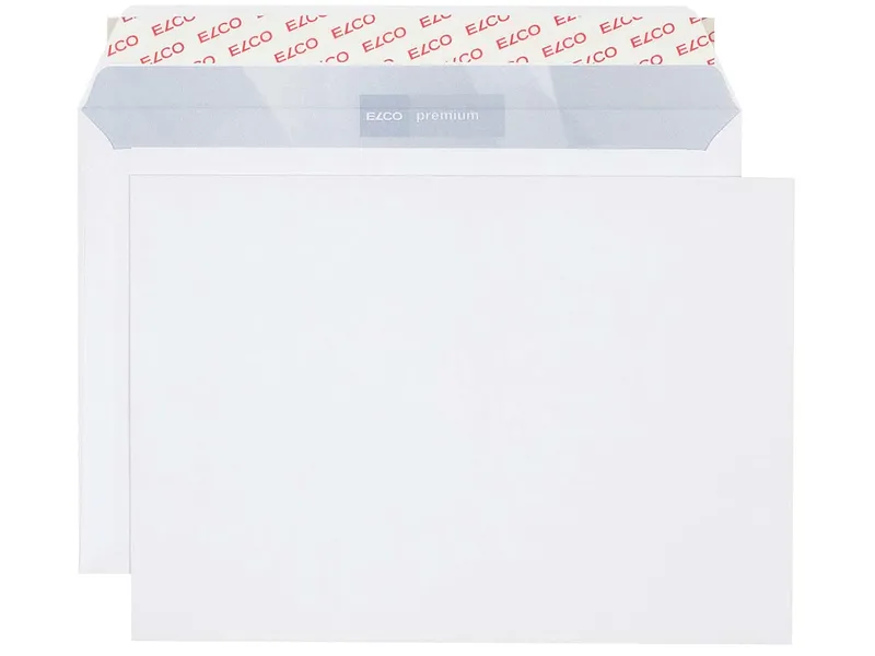 Elco 100 ELCO Office Versandtaschen, in Shop-Box, DIN C5, mit Haftklebung, ohne Fenster – Produktbild 1 von 2
