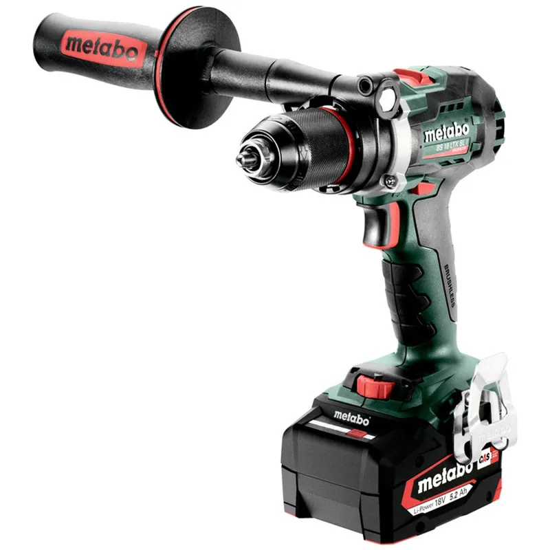 Metabo Metabo Akku-Bohrschrauber BS 18 LTX BL I, metaBOX 145 L, 18V 2x5.2Ah Li-Power + ASC 55 – Produktbild 1 von 1
