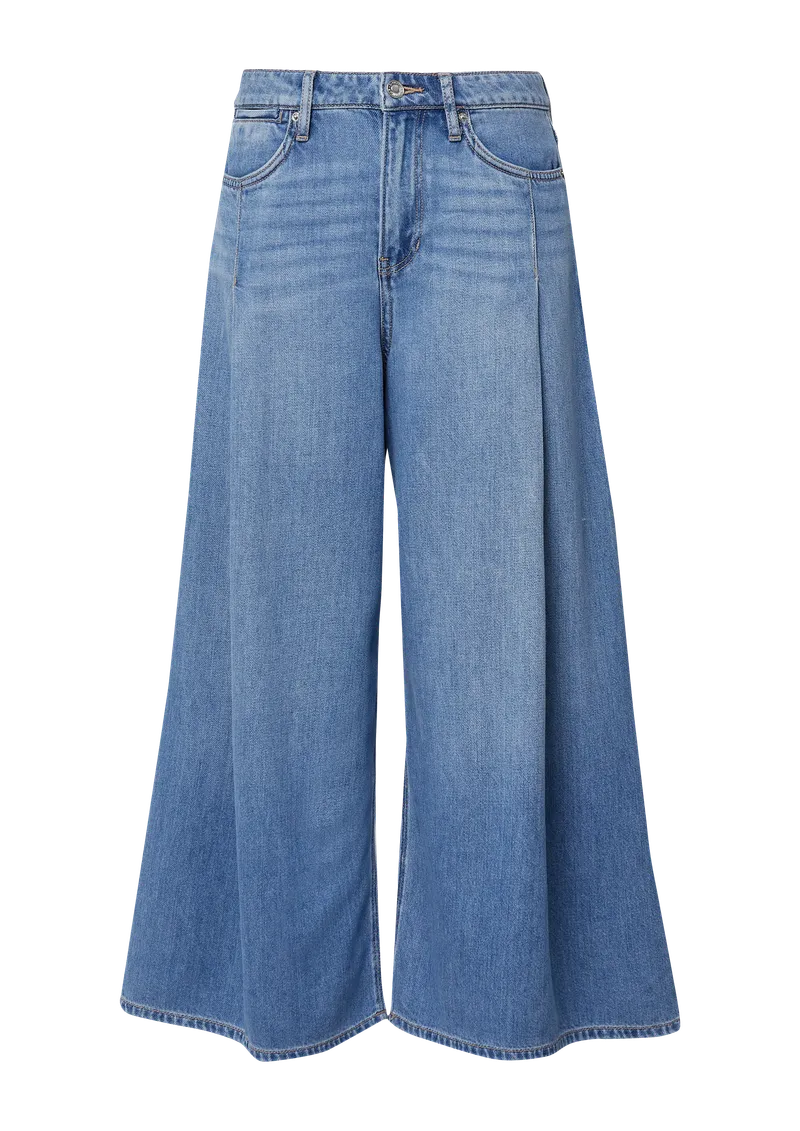 s.Oliver s.Oliver Weiche Jeans / Relaxed Fit / High Rise / Extra Wide Leg, Blau, – Produktbild 1 von 4