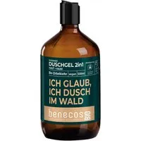 Benecos benecos Bio-Herren-Duschgel 2-in-1 mit Bio-Zirbelkiefer, 500 ml – Produktbild 1 von 1