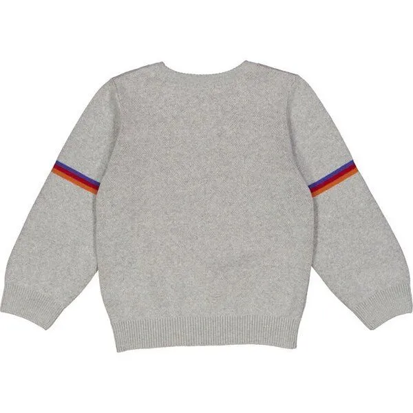 Fred's World by Green Cotton Fred's World by Green Cotton Strick-Pullover Hope, Grau-melange, – Produktbild 2 von 2
