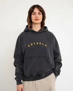 Rotholz Rotholz Logo Hoodie Bio Baumwolle – Produktbild 1 von 1