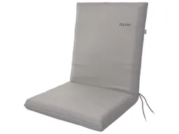 Doppler Auflage "NATURE" niedrig, aus 100% R-PET, 100 x 48 x 6 cm, grau – Produktbild 1 von 1