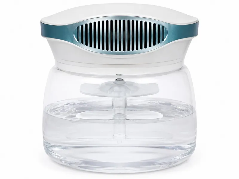 winwinCLEAN winwinCLEAN Luftreiniger MASTER Bowl Raumluftreiniger mit Wasserfilter FreshAirPurifier, für 80 m² Räume, Reinigungsgerät/Neutralisierer/Aroma-Raumdeodosierer/Geruchsentferner, Blau|weiß, – Produktbild 1 von 5
