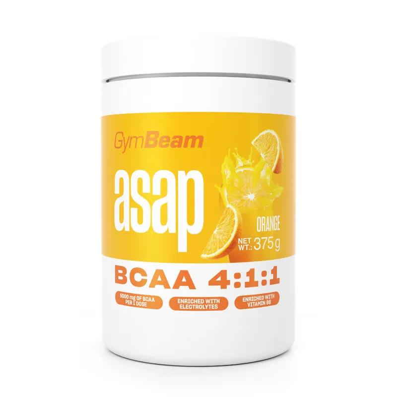 GymBeam ASAP GymBeam ASAP BCAA 375 g Orange – Produktbild 1 von 1