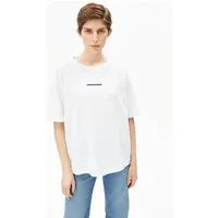 ARMEDANGELS ARMEDANGELS GIANNAA CHAANGE Damen T-Shirt aus recyceltem Baumwoll Mix, White, – Produktbild 1 von 1
