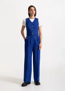 De IONESCU De IONESCU Damen vegan Hose Figa Leinen – Produktbild 1 von 1