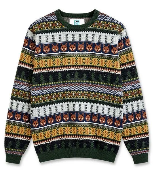 Gary Mash GARY MASH Strickpullover James aus Biobaumwolle, Norweger (mehrfarbig), – Produktbild 3 von 4