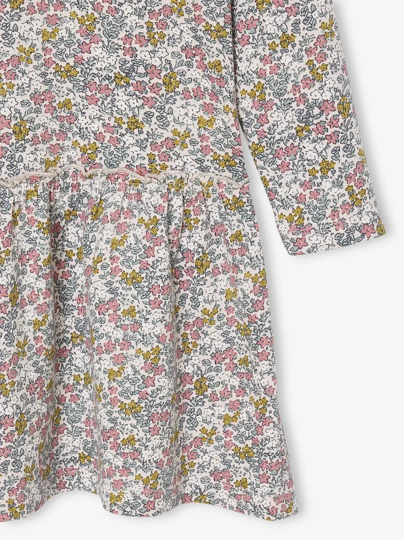 Vertbaudet Mädchen Kleid BASIC, Rosa, – Produktbild 3 von 3