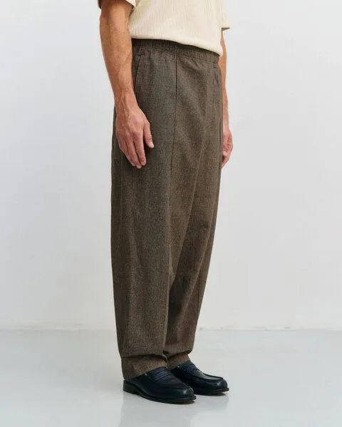 Rotholz Rotholz Weite Bundfaltenhose Bio Baumwolle, Braun, – Produktbild 6 von 8