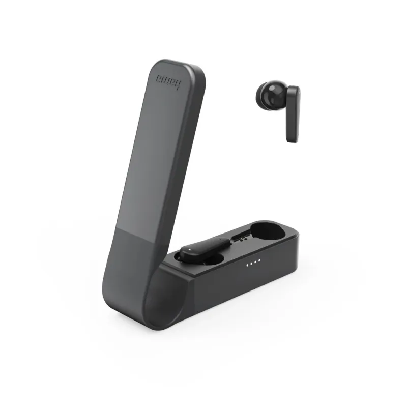 Hama Hama Bluetooth®-Kopfhörer "Spirit Pocket II", ENC, App, True Wireless In-Ear, SW – Produktbild 2 von 5