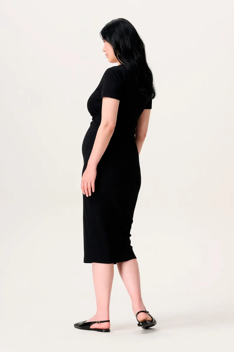 Noppies Maternity Still-Kleid Soiree, Schwarz, – Produktbild 1 von 3