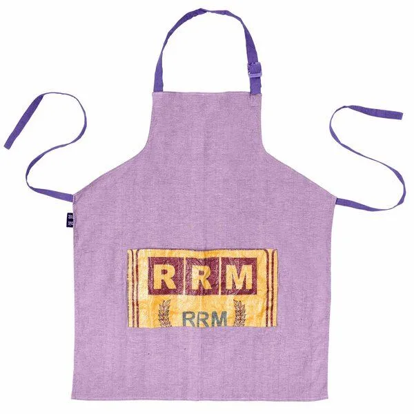 Rice&Carry Rice&Carry Gartenschürze mit praktischer Tasche auf der Front, Violett, – Produktbild 1 von 2