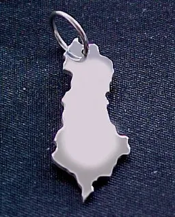 S.W.w. Schmuckwaren S.W.w. Schmuckwaren ALBANIEN Kettenanhänger in 925 Silber – Produktbild 1 von 1