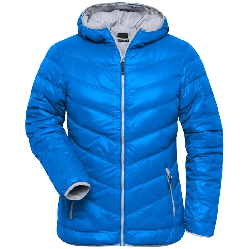 James & Nicholson James & Nicholson Damen Daunenjacke JN1059 blue/silver – Produktbild 1 von 1