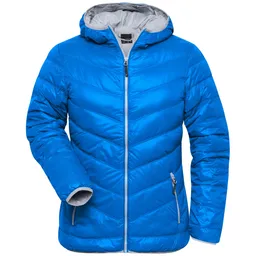 James & Nicholson James & Nicholson Damen Daunenjacke JN1059 blue/silver – Produktbild 1 von 1