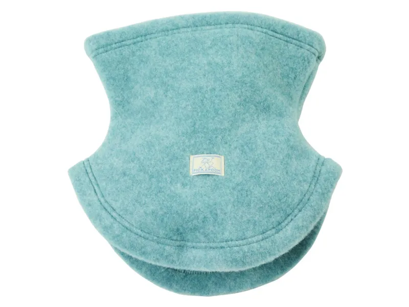 Pickapooh Pickapooh Kinder Schlupfschal Bio-Schurwolle Fleece sea green Gr.2 (ab 2 Jahre), Grün, – Produktbild 1 von 1