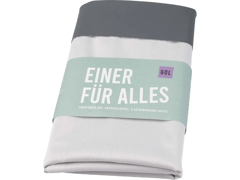 Wiederverwendbarer Müll- und Aufbewahrungsbeutel 'SmartWasteBag' 60 l – Produktbild 1 von 1